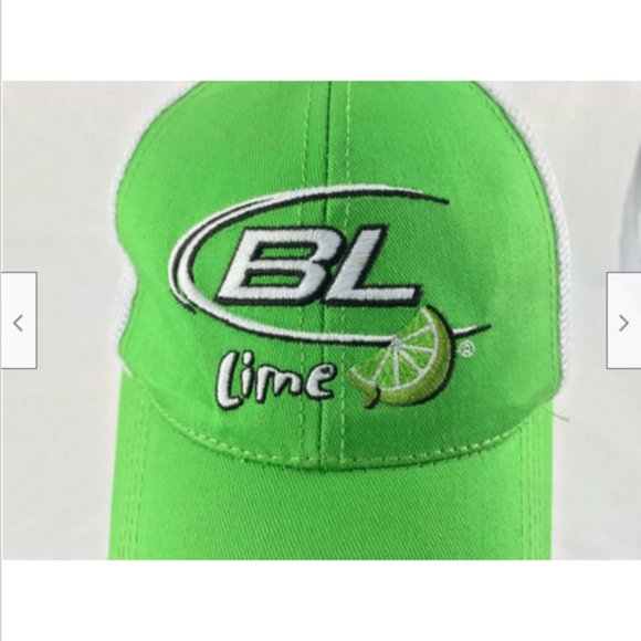 Bud Light Lime Baseball Cap Trucker Snapback Distressed Hat - Picture 1 of 7